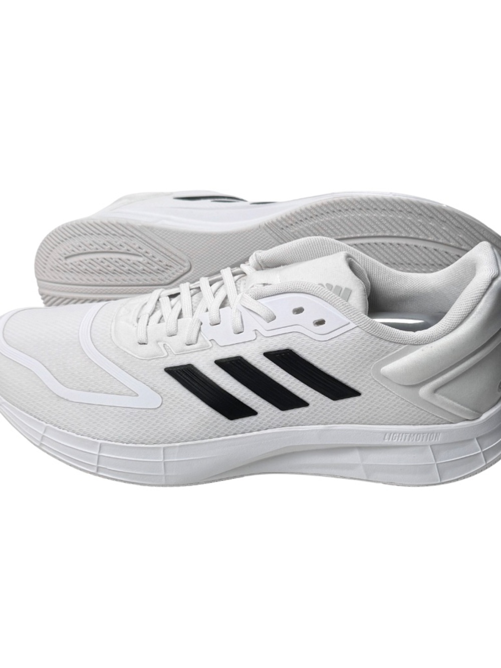 Adidas Duramo 10 Shoes / Sneakers - NEW Mens Size 10.5 White / Blk - #49996-OFCL